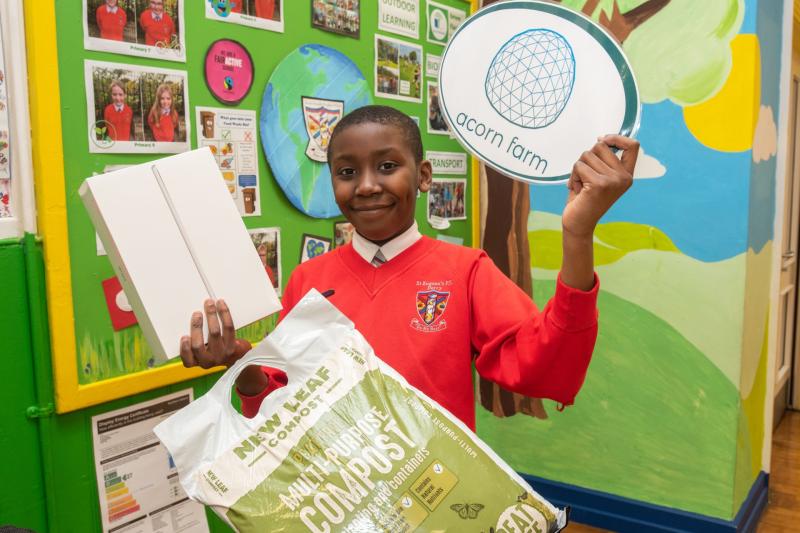 Derry pupil wins Acorn Farm Planet Promise Competition