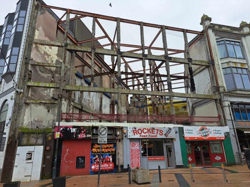 Derry city centre housing development on hold