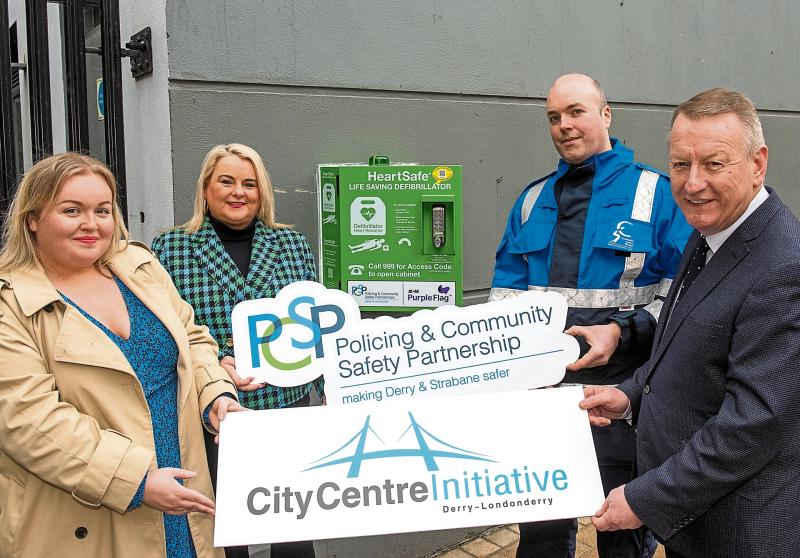 City Centre Initiative deliver lifesaving support to Derry