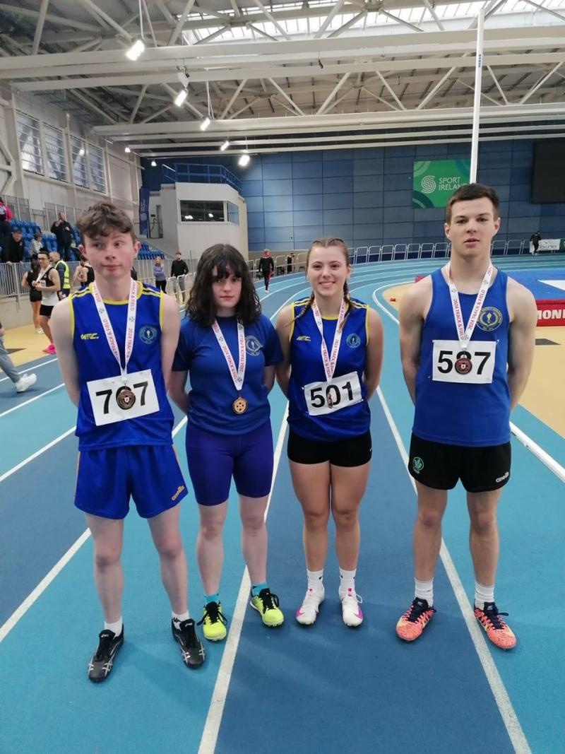 Derry Olympians in the medals at Indoor Track & Field Championships
