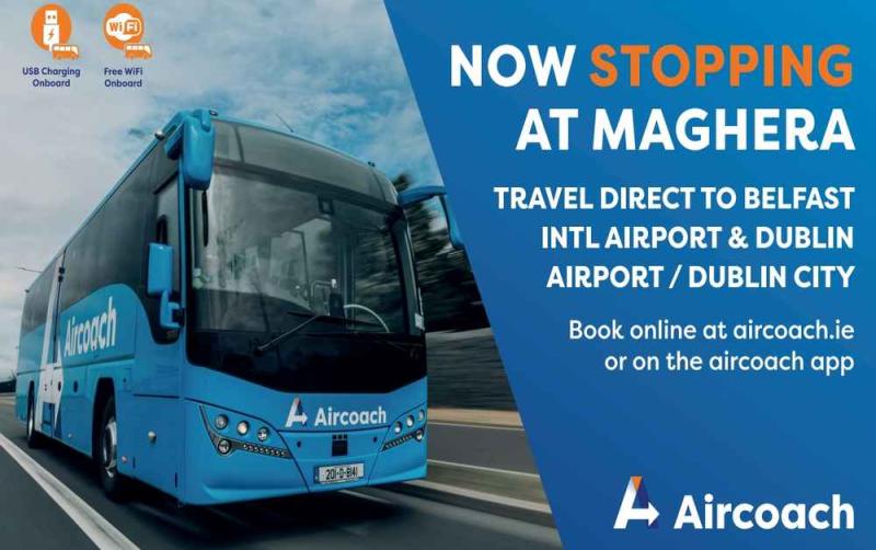 Aircoach announce extra services and stops for passengers on Belfast-Dublin routes