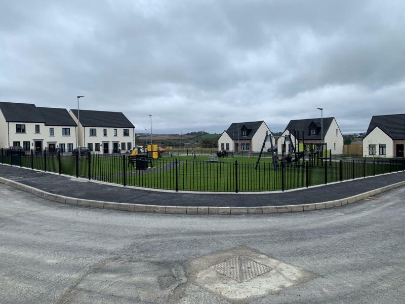 Flags erected at Derry play park removed