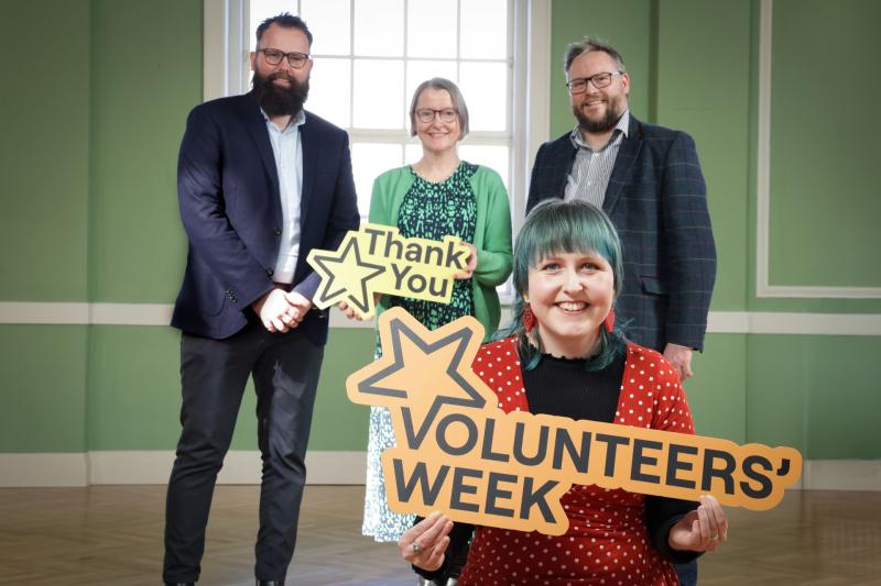 Volunteers step into the spotlight as week of gratitude planned