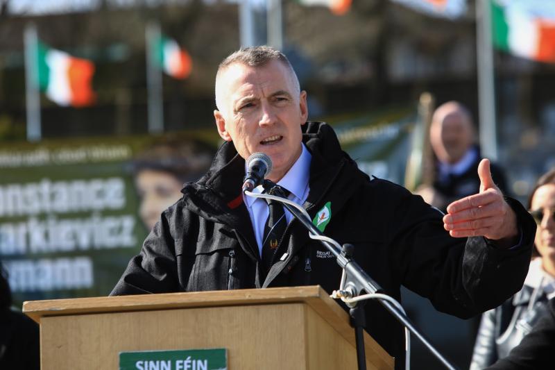 Sinn Féin MLA calls for Irish General Election at Derry Easter commemoration
