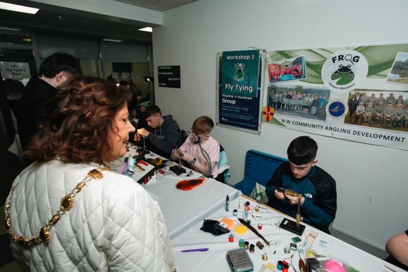 Storm Kathleen fails to deter crowds as thousands flock to NW Angling Fair