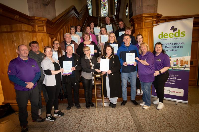 Derry councillors learn about dementia at DEEDS Guildhall workshop