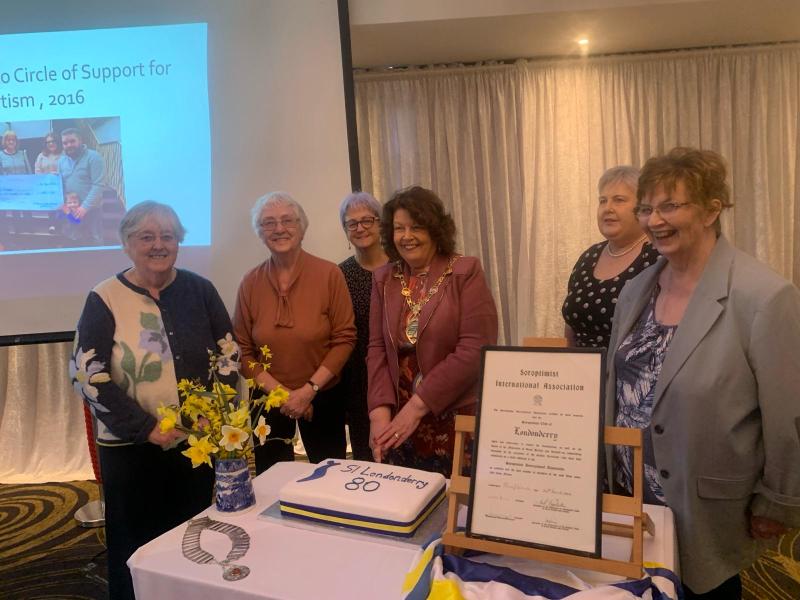 Soroptimism in Derry celebrates 80 years young