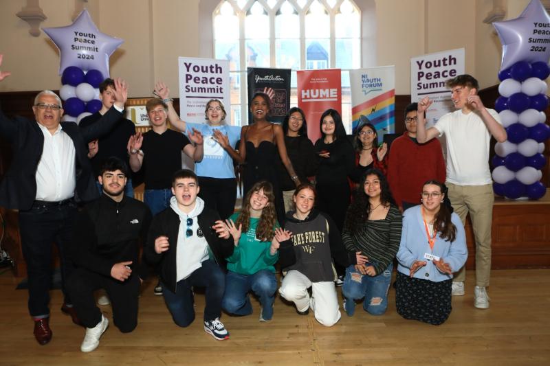 Young people urge politicians not to "push their voice aside" at Derry Youth Peace Summit