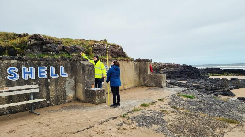 A new swim shelter to be built in Castlerock - photo Binevenagh and Coastal Lowlands Landscape Partnership Scheme