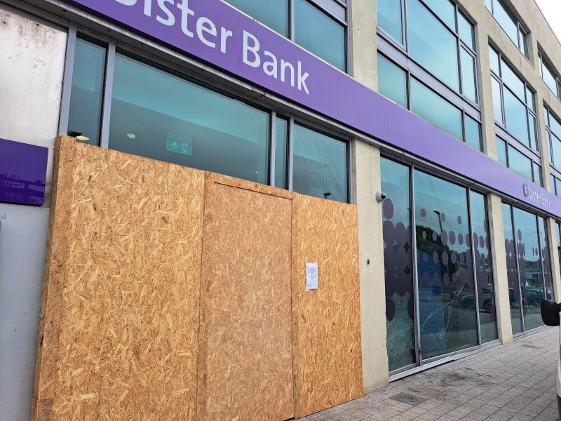 47-year-old man arrested after significant damage caused to Derry Ulster Bank branch