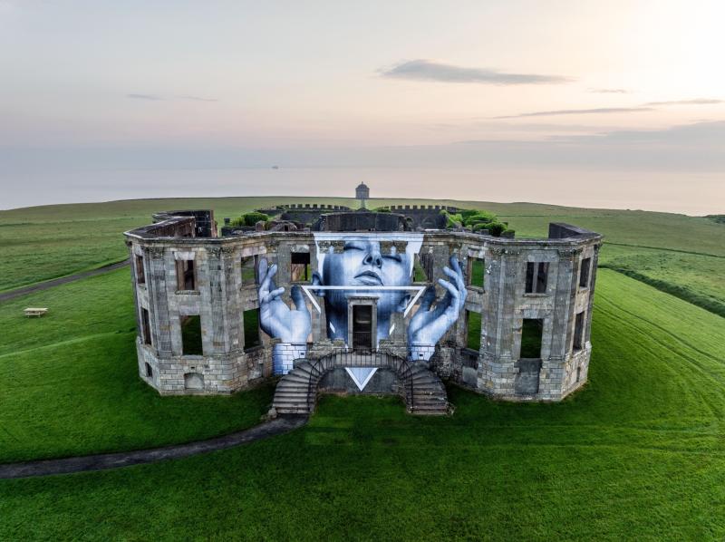 Downhill House in County Derry hosts a piece of art