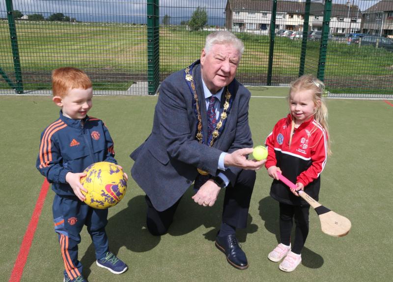 Magilligan's new multi-use games area officially opens providing major boost for the community
