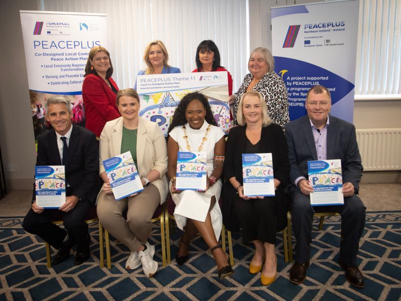 Council and communities celebrate launch of £8 million PEACEPLUS programme