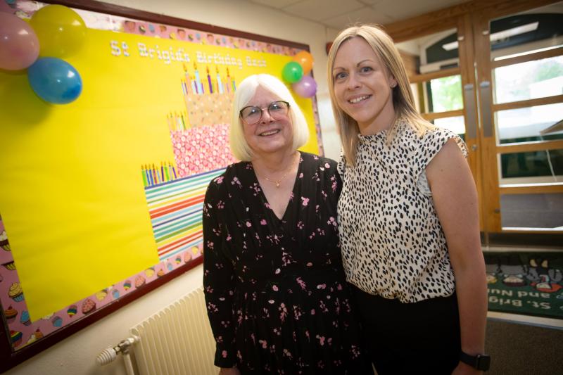 St. Brigid's PS Carnhill celebrates 50th anniversary: Angela's forty year connection with  St. Brigid's