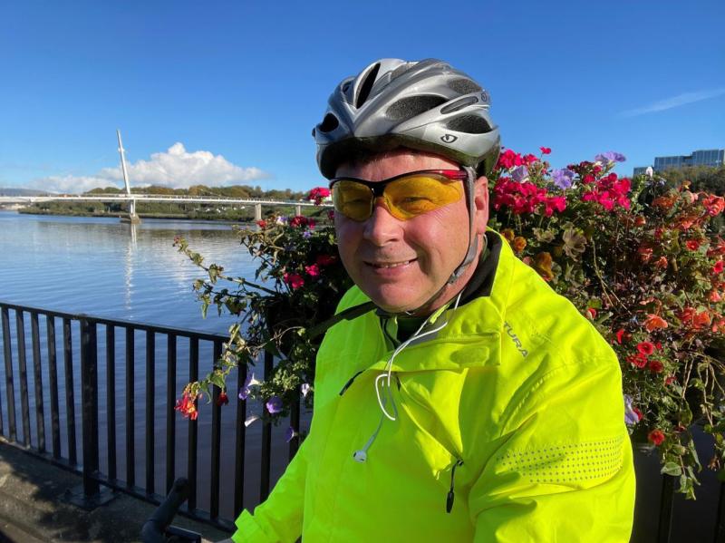 Limavady man encourages people to get active on the commute