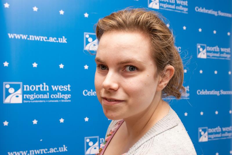 NWRC Trainee Hairdresser Megan shortlisted for OCN awards in Belfast