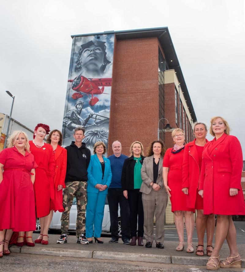 Amelia Earhart mural aiming to  inspire next generation of high fliers