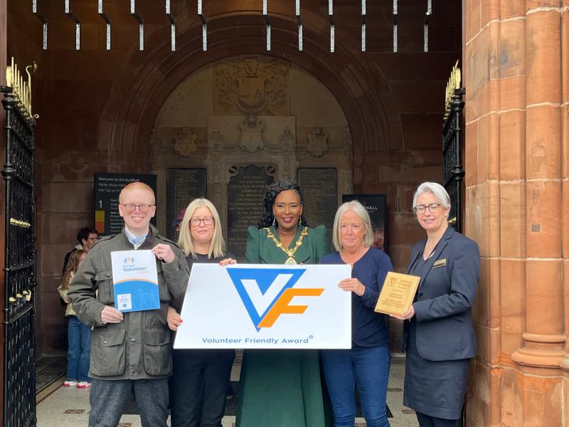  Derry's Guildhall and Tower Museum receive ‘Volunteer Friendly Award'