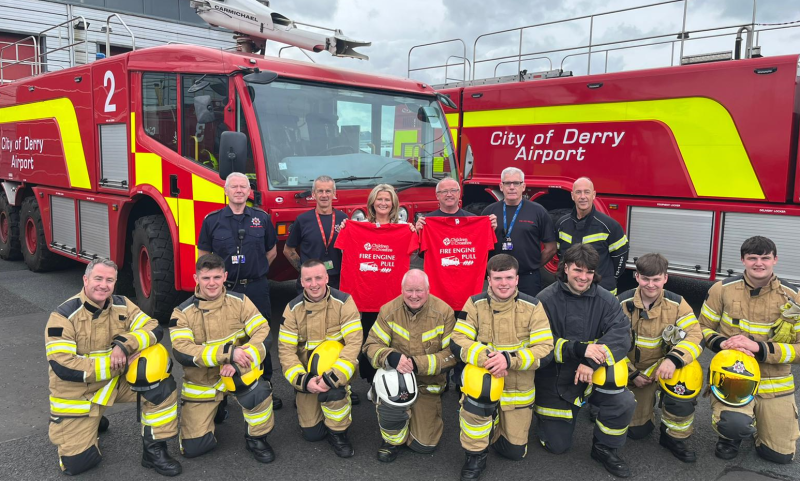 'Fire engine pull' fundraiser for Children in Crossfire announced for Derry