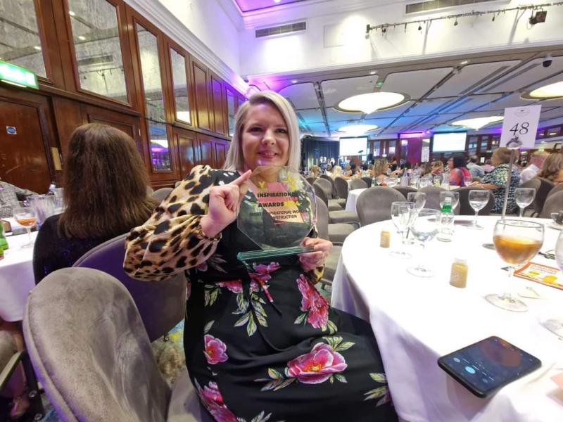 Dungiven contracts manager awarded most inspirational woman in construction accolade