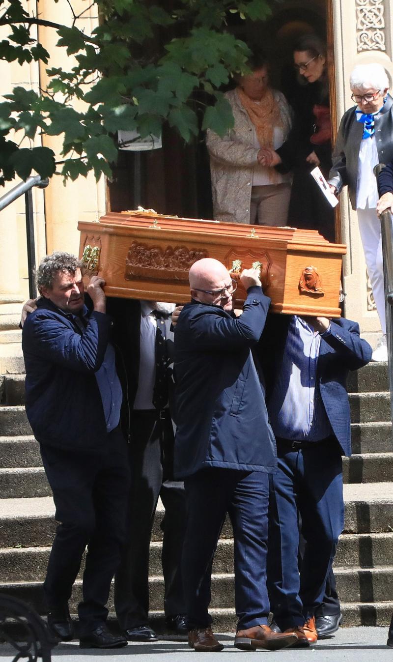 Funeral of orthodontist Noel O'Sullivan