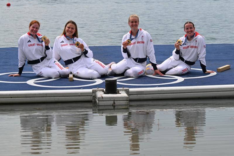 Hannah Scott and her Team GB & NI teammates