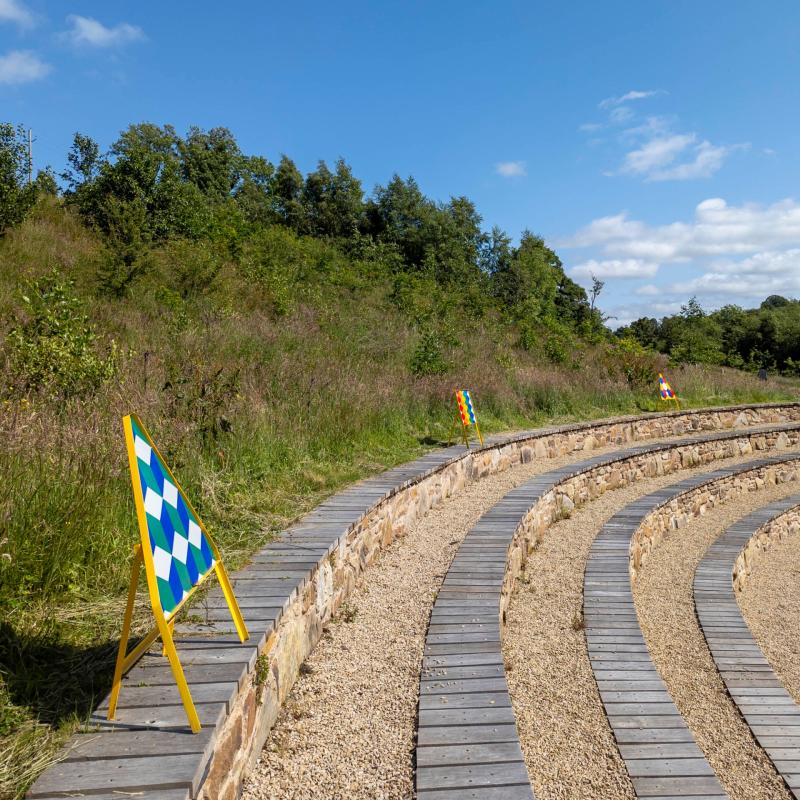 High Alert! installation takes public art into Faughan Valley Woodlands