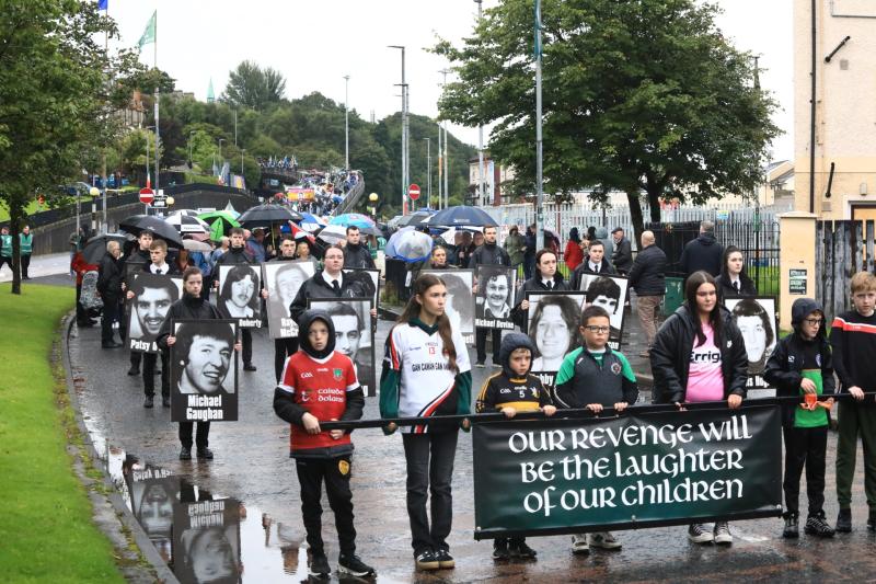 Sinn Féin holds nation hunger strike commemoration in Derry