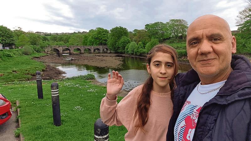 ‘In a perfect world I would be in Syria but we don’t live in a perfect world’