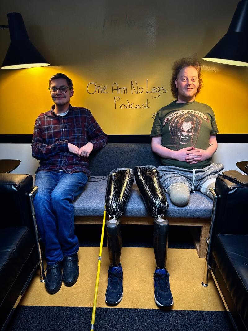 Young Dungiven man produces powerful new podcast highlighting disability and access