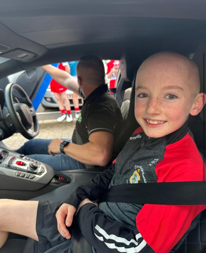 Magherafelt family 'blown away' by support for brave son diagnosed with rare cancer