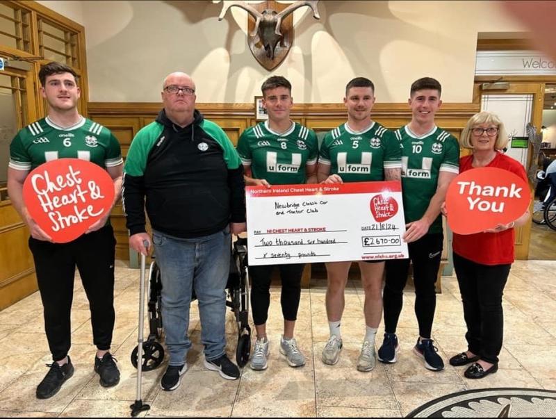 Newbridge Classic Car and Tractor Club raises over £2,600 for NICHS