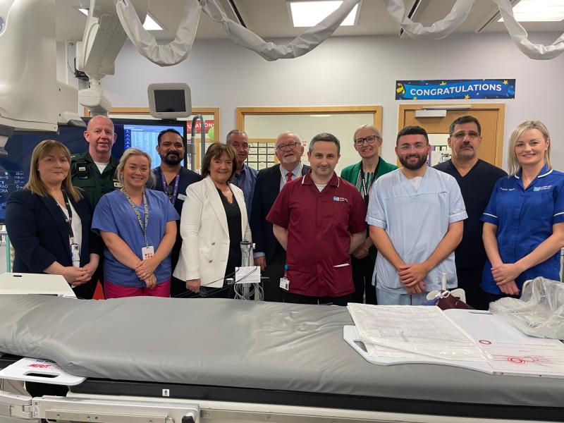 Life-saving Altnagelvin Hospital cardiac care service celebrates its 10 year anniversary