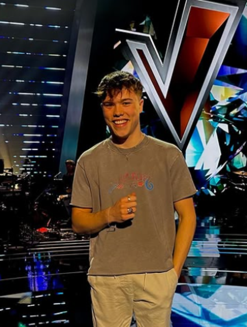 Jack McGee on the Voice (credit: jack_mcgeee - Instagram)