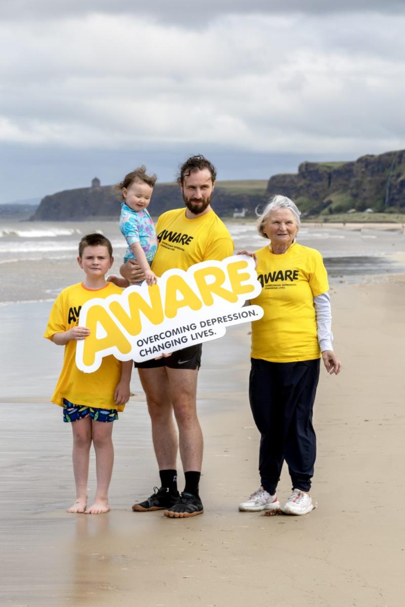 Take the Plunge with AWARE NI’s Sea Splash to Support Mental Health