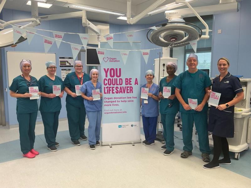 Western Trust encourages people to sign up to become an organ donor