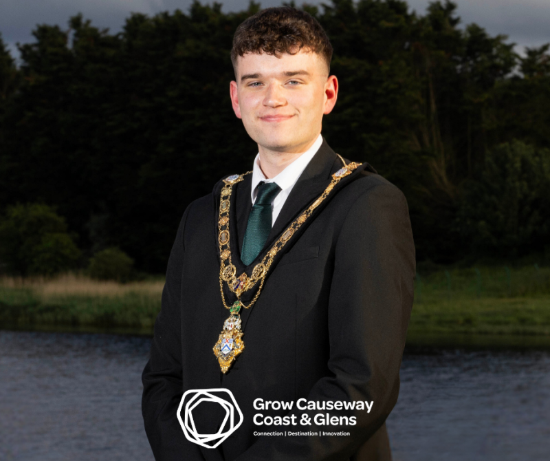 Ciarán McQuillan: Mayor of Causeway Coast & Glens
