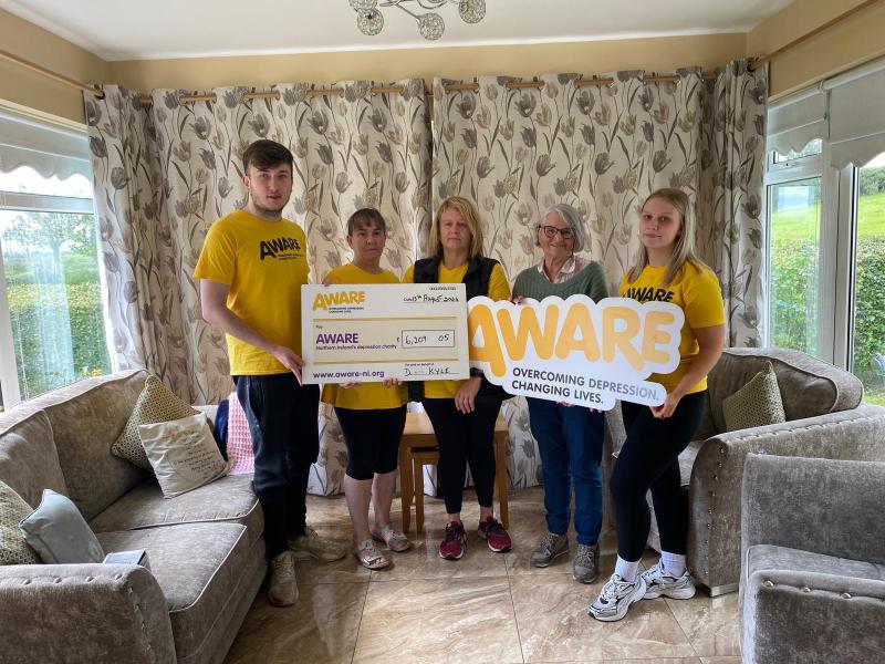 Claudy fundraiser backs AWARE NI's ‘By Your Side’ campaign ahead of World Mental Health Day