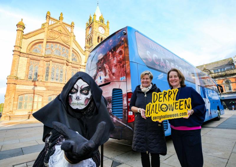 Aircoach announced as official travel partner for Derry Halloween 2024