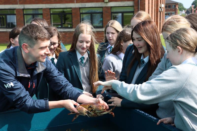 Derry students visit local 'Marine Machine' on waterways tour