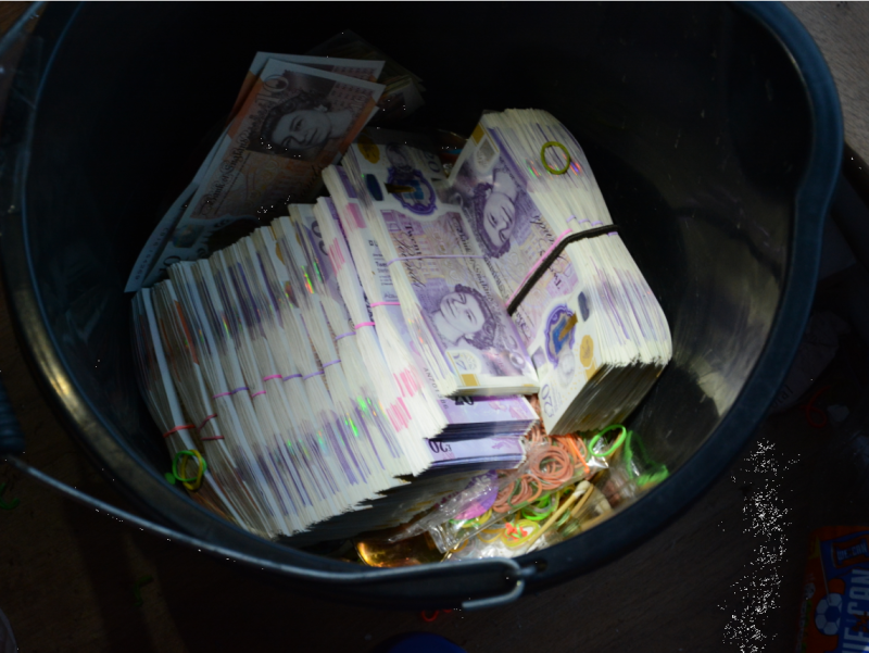 £20,000 seized by PSNI following drugs searches in Derry