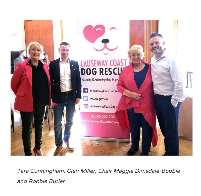 Glenn Miller and Causeway Coast Dog Rescue
