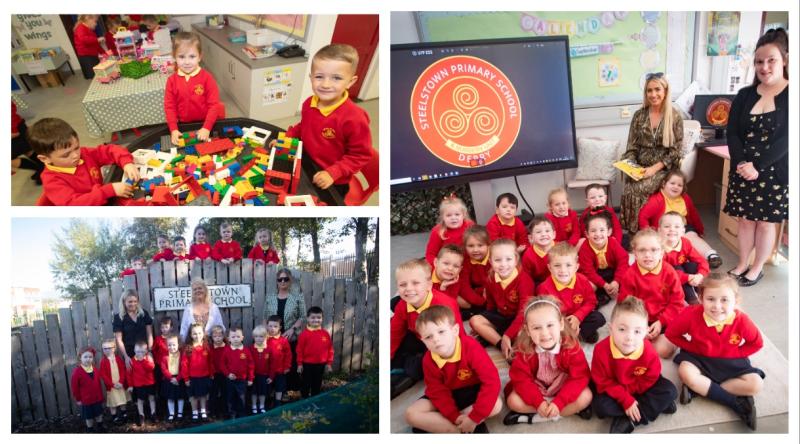 PICTURES: Steelstown Primary School  P1 Colour Feature