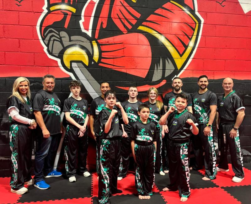 Team Northern Ireland ready for their WKC World Championships in Portugal