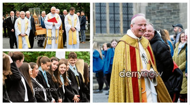 PICTURES: St Bernadette service - Derry