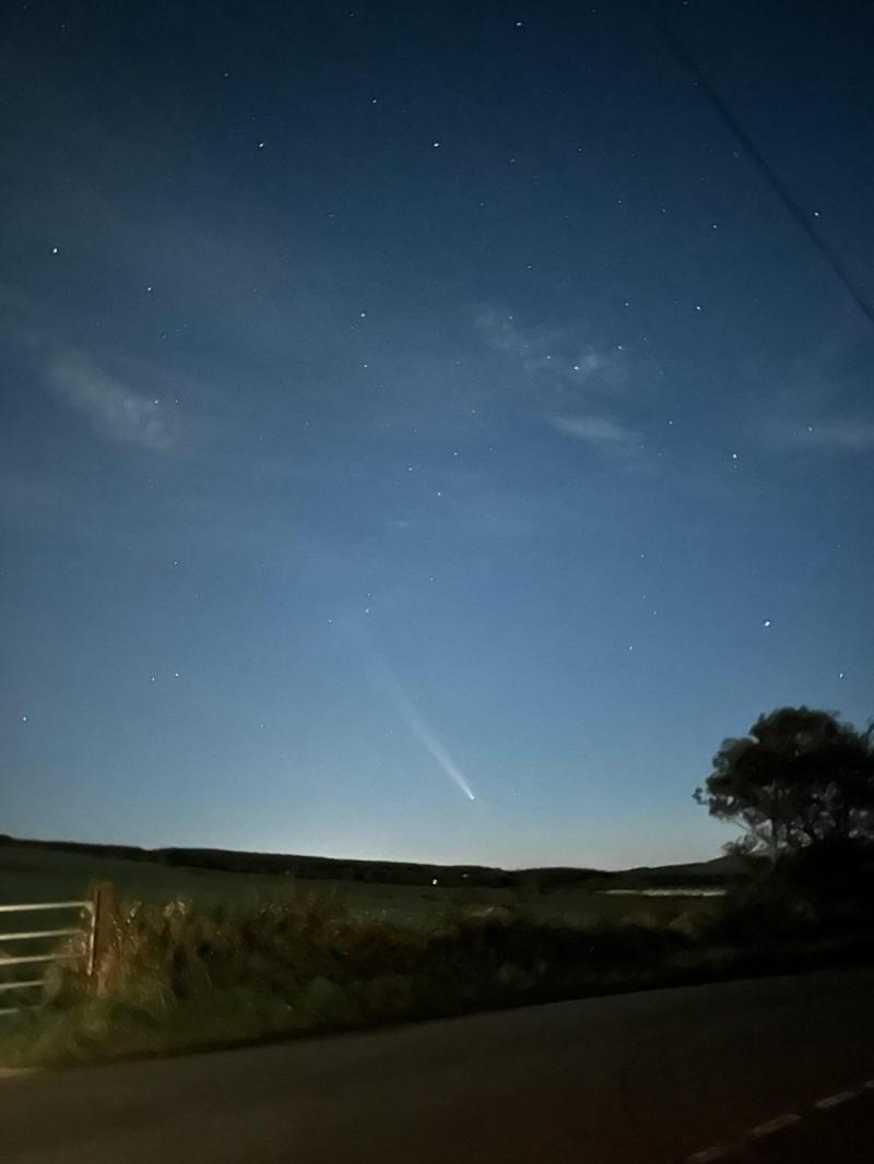 'Comet of the Century' spotted over skies of Derry