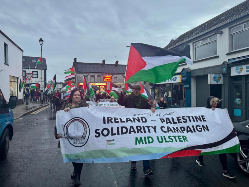 March Against Genocide’ in Bellaghy