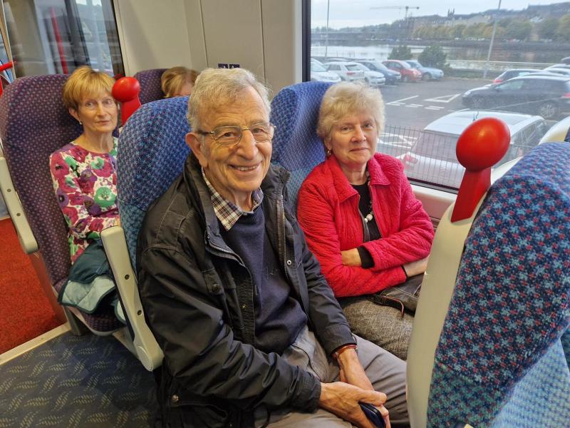 Derry 'Chat Tea Train' celebrates one year with largest ever attendance