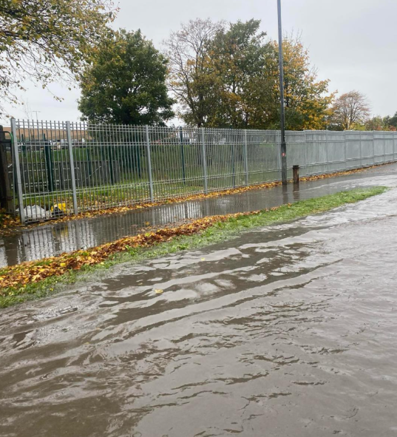 widespread flooding across Derry