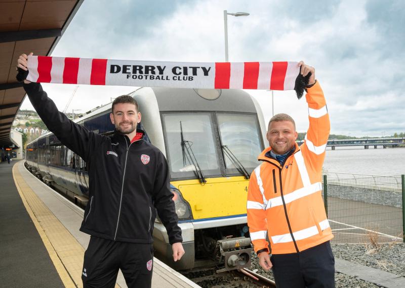 Derry City FC thanks Translink for FAI Cup Final coach and train services